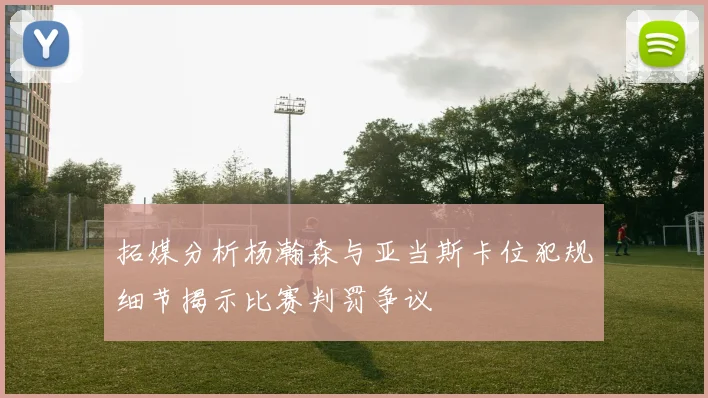 拓媒分析杨瀚森与亚当斯卡位犯规细节揭示比赛判罚争议
